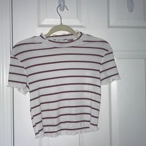 Cropped baby tee from forever 21